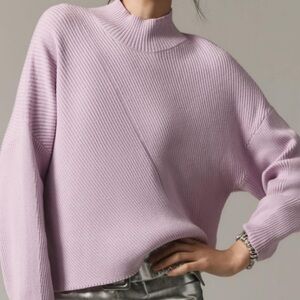 Maeve Lavender Knit Sweater